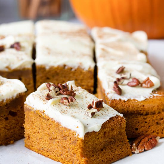 Pumpkin Sheet Cake - Recipe photo by Healthy Life Trainer