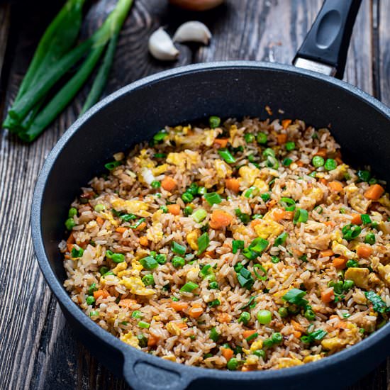 Easy Fried Rice - Recipe photo by Home Cooking Adventure