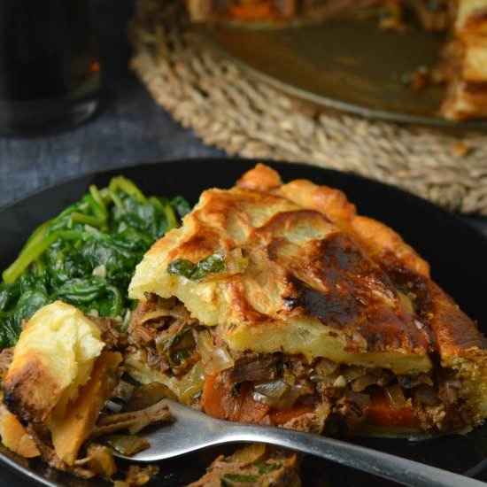 Beef & Irish Stout Pie - Recipe photo by Mummys FastandEasy
