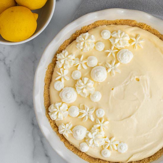 Lemon Cream Pie - Recipe photo by themarblekitchen