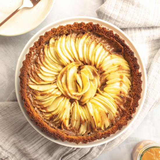 Toffee Apple Tart - Recipe photo by CrumbsCorkscrews