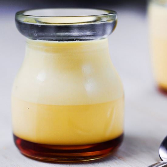 Silky Japanese Custard Purin - Recipe photo by Sudachi Recipes