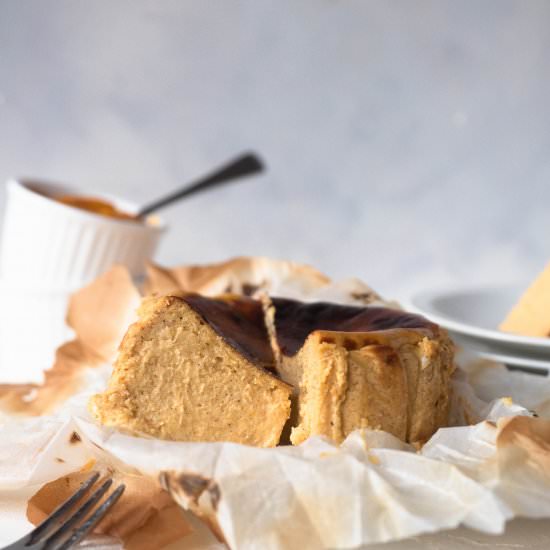 Mini Pumpkin Basque Cheesecake - Recipe photo by catherine.desserts