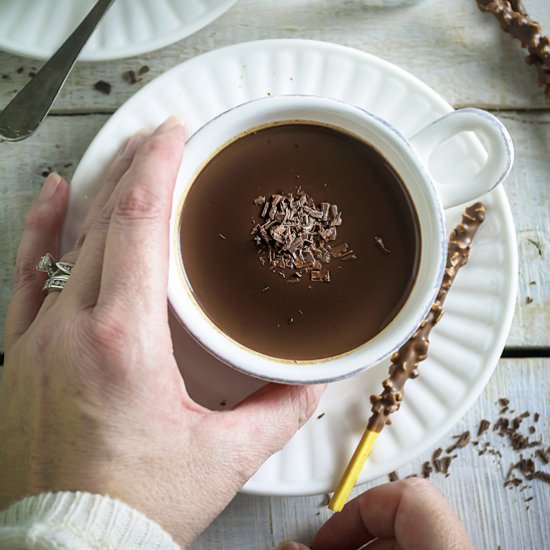 Real French Hot Chocolate - Recipe photo by allthatsjas