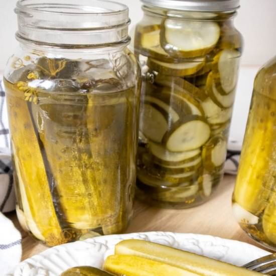Easy Canning Pickles Recipe - Recipe photo by sustain my cooking habit