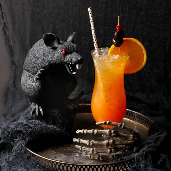 Halloween Zombie Cocktail - Recipe photo by dishnthekitchen