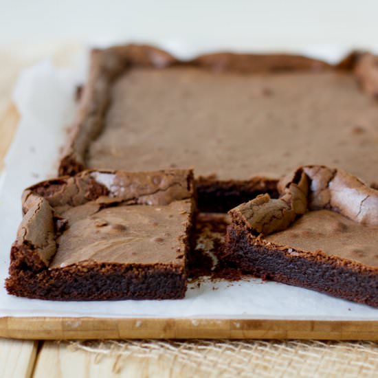 Chocolate brownie - Recipe photo by mecooks.com