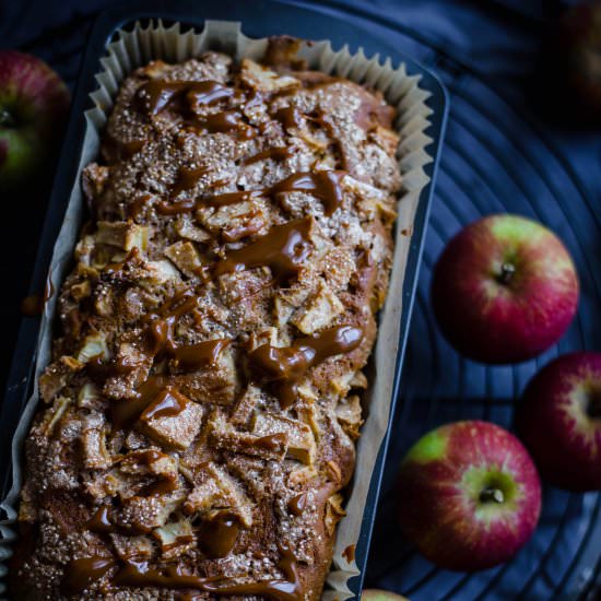 Apple Loaf Cake - Recipe photo by tiffinandteaofficial