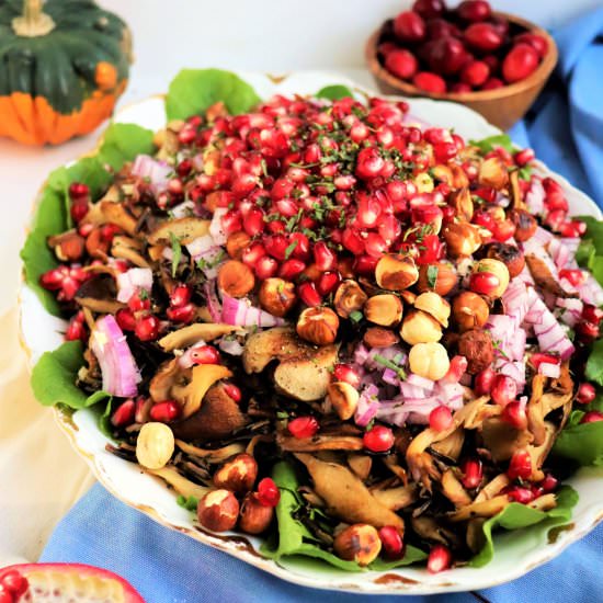 Festive Thanksgiving Salad - Recipe photo by veryveganval