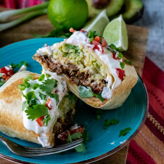 Tex Mex Beef Quesarittos - Recipe photo by whattheforksfordinner