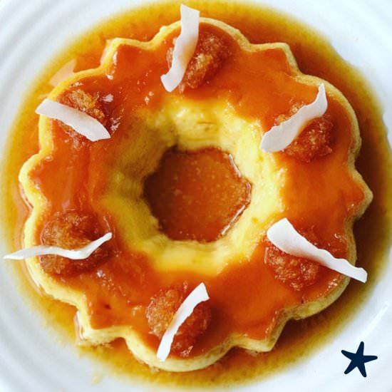 Keto Coconut Cheese Flan - Recipe photo by starfishinthekitchen