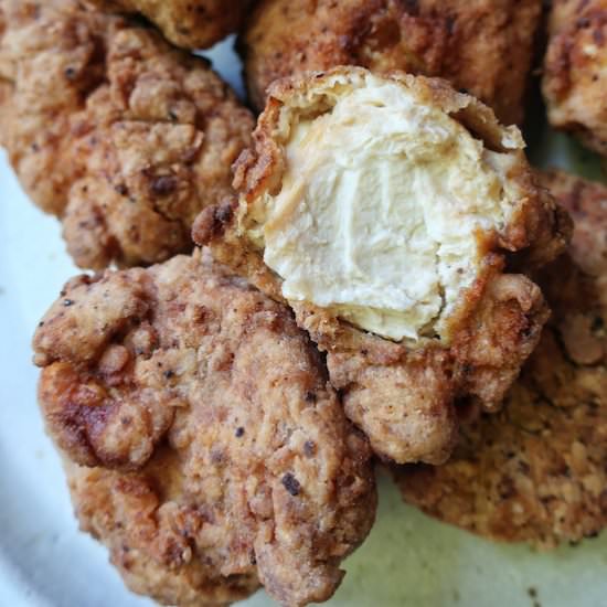 Vegan Fried chicken - Recipe photo by fromthecomfortofmybowl