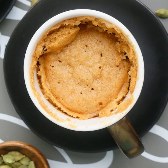 Chai Cake in a Mug - Recipe photo by kitchenathoskins