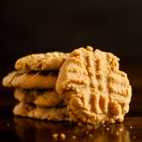 Gluten Free Peanut Butter Cookies - Recipe photo by mountainberry_eats
