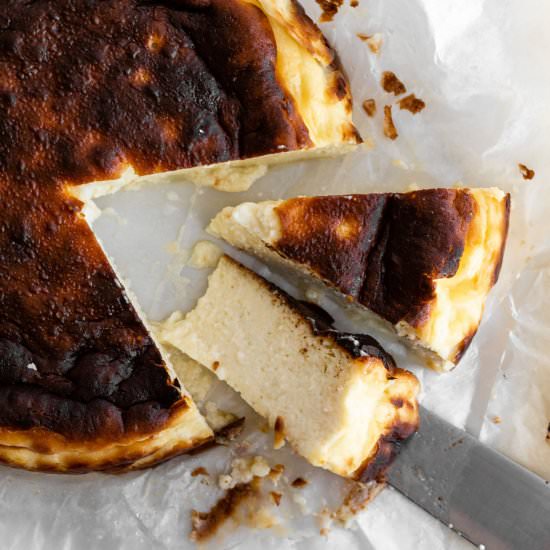 San Sebastian Cheesecake - Recipe photo by everylittlecrumb