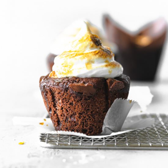 Double Chocolate Marshmallow Muffin - Recipe photo by addictedtodates