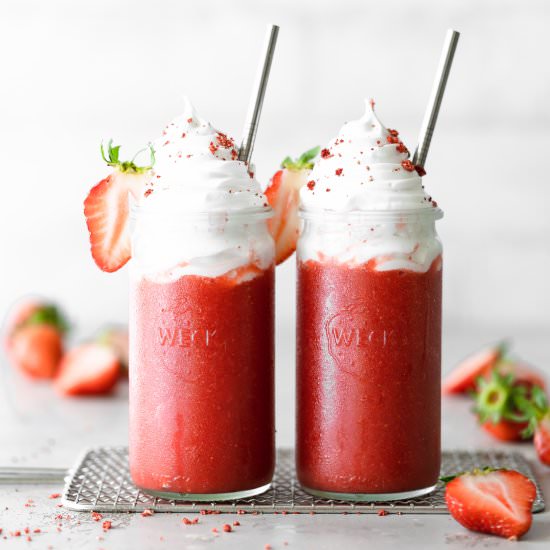 Strawberry Slushies - Recipe photo by addictedtodates
