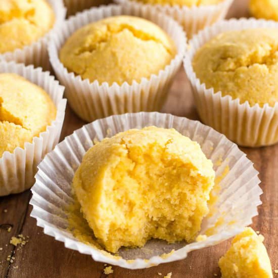 Easy Cornbread Muffins (GF, DF) - Recipe photo by felicialim