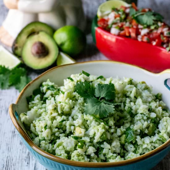Quick Easy Avocado Rice - Recipe photo by whattheforksfordinner