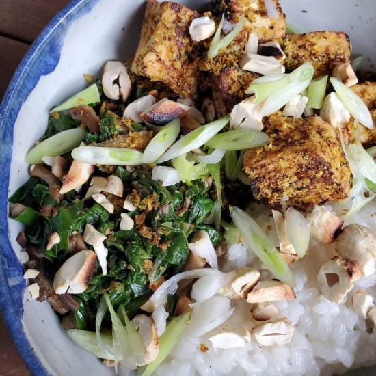 Harvest Tofu Bowl - Recipe photo by ChickpeasAndSpice