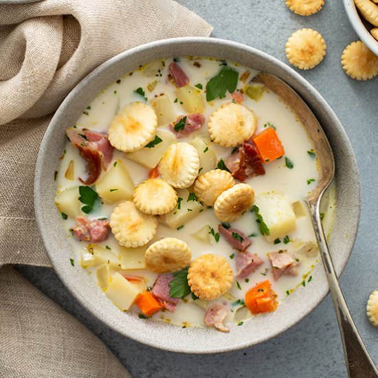 Ham and Potato Soup - Recipe photo by bellyfull