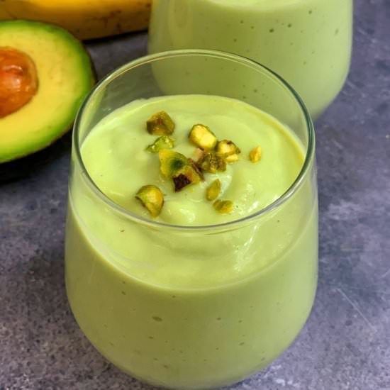 Avocado Banana Smoothie - Recipe photo by indianveggiedelight
