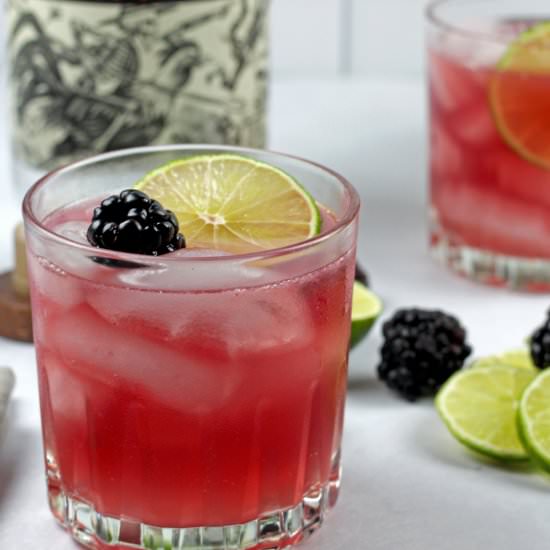 El Diablo Cocktail - Recipe photo by AGratefulMeal