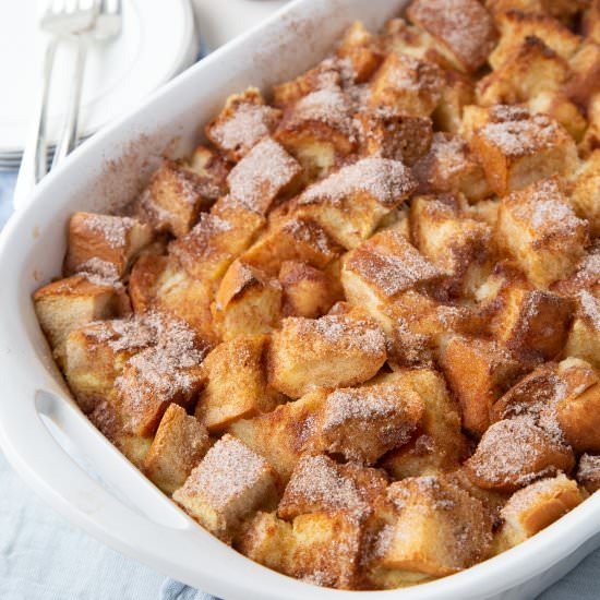Overnight French Toast Casserole - Recipe photo by giftofhospitality