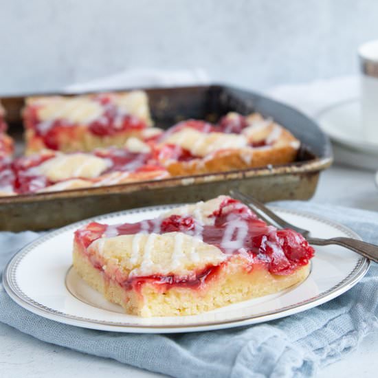 Cherry Coffee Cake - Recipe photo by giftofhospitality