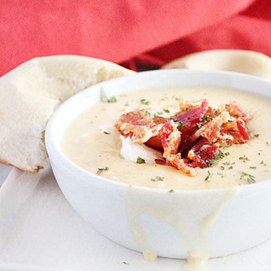 Cheddar Ale Soup - Recipe photo by Table for 7