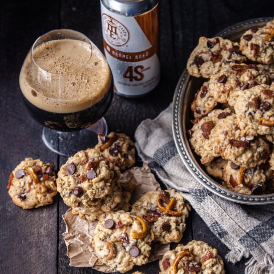 Hobo Cookies with Candied Bacon - Recipe photo by TheBeeroness