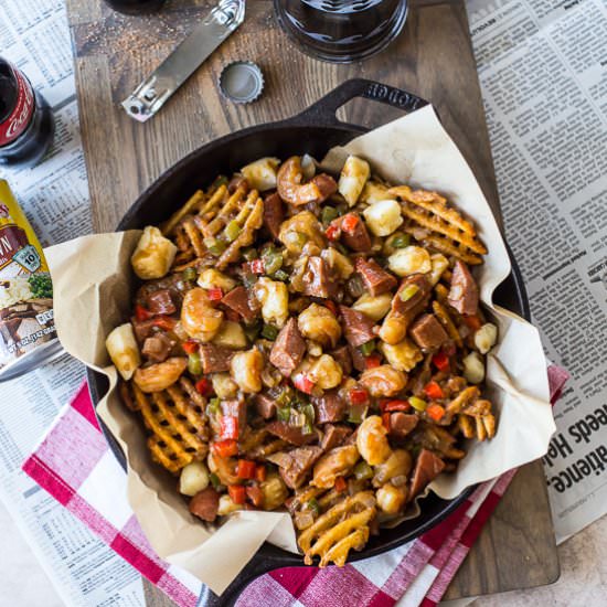 Cajun Poutine - Recipe photo by thebeachhousekitchen