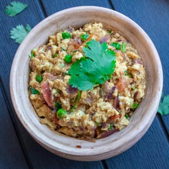 Indian style scrambled tofu curry - Recipe photo by simplefreshnyum
