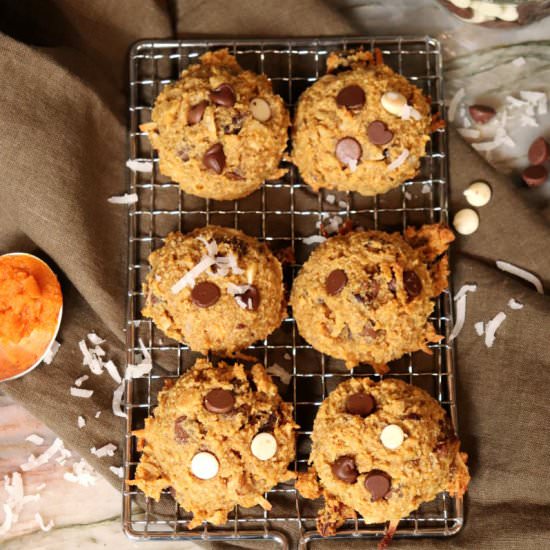 Loaded Pumpkin Harvest Cookies (GF) - Recipe photo by chapiskitchen
