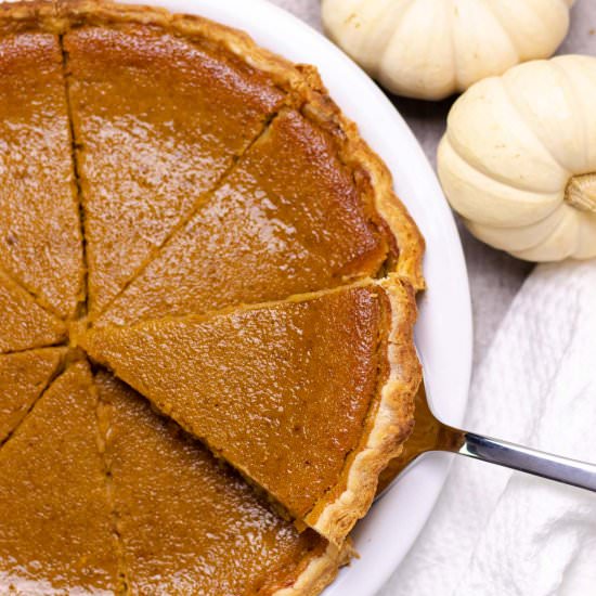 Pumpkin Pie (from scratch) - Recipe photo by whippeditup