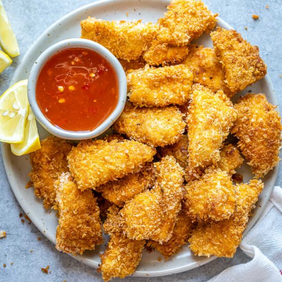 AIR FRYER CHICKEN NUGGETS - Recipe photo by healthyfitnessmeals