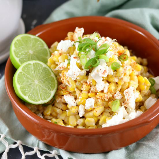 Easy Skillet Elotes - Recipe photo by SouthernInLaw