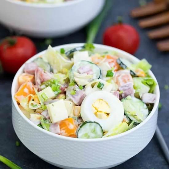 Chef Salad with Ham - Recipe photo by 30minutesmeals