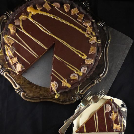 Spelt Chocolate Pie - Recipe photo by thespeltkitchen