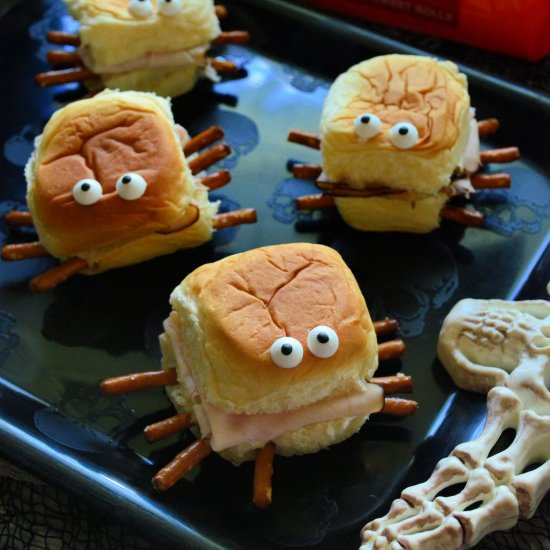 Turkey & Cream Cheese Spider Sandwi - Recipe photo by katiescucina