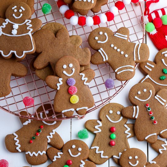 Soft Gingerbread Cookies - Recipe photo by FoodFolksandFun