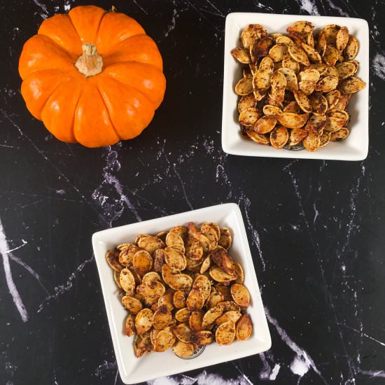 Sumac Roasted Pumpkin Seed Recipe - Recipe photo by summeryule.com