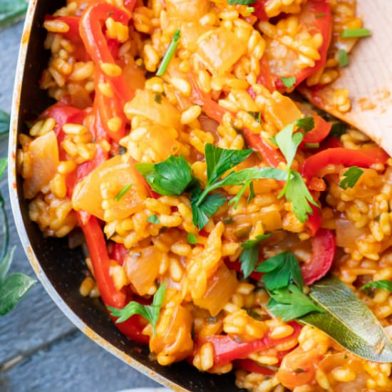Easy Shrimp Paella - Recipe photo by vibrantlygfree