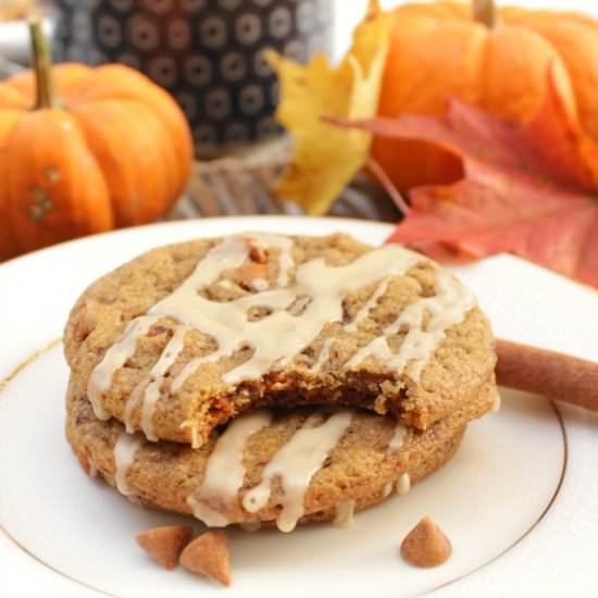 Spiced Pumpkin Latte Cookies - Recipe photo by Family Table Treasures
