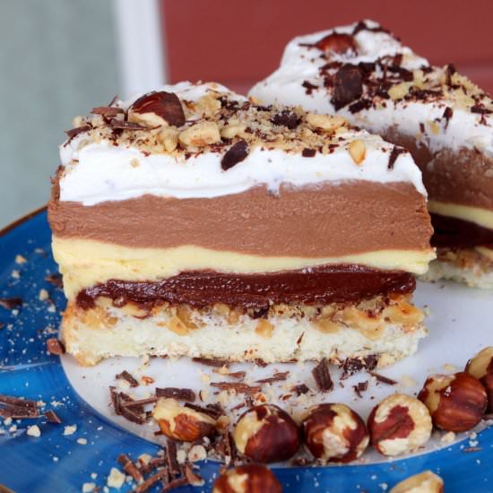 Nutella Hazelnut Chocolate Torte - Recipe photo by 5 star cookies