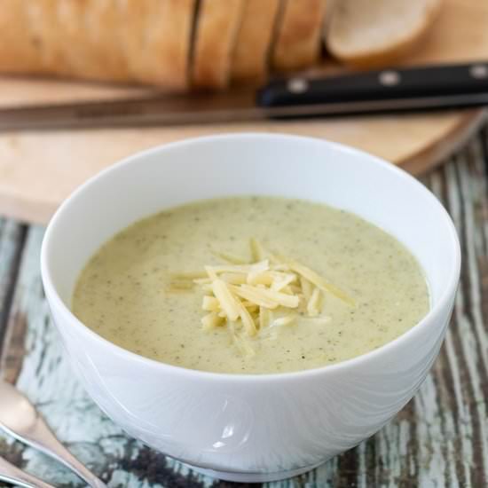 Broccoli and Potato Soup - Recipe photo by neilshealthymeals