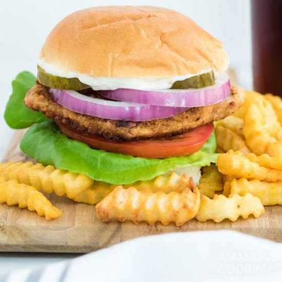 Pork Tenderloin Sandwiches - Recipe photo by amandascookin