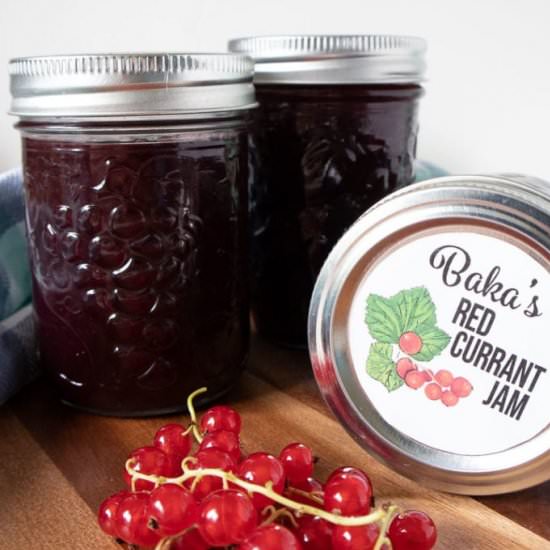Red Currant Jam Recipe - Recipe photo by sustain my cooking habit