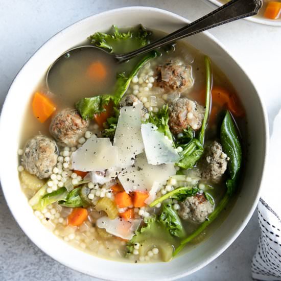 Italian Wedding Soup - Recipe photo by theforkedspoon