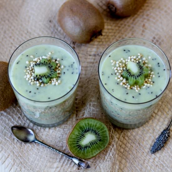 Kiwi mousse - Recipe photo by mecooks.com